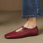 Adriana | Zapatos Planos Mary Jane con Tira en T 5