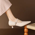 Liliana | Zapatos de Salón con Tacón Ancho 4