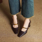 Isabella | Zapatos de Tacón Mary Jane con Tacón Ancho 5