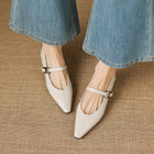 María | Zapatos Planos de Punta Fina 3