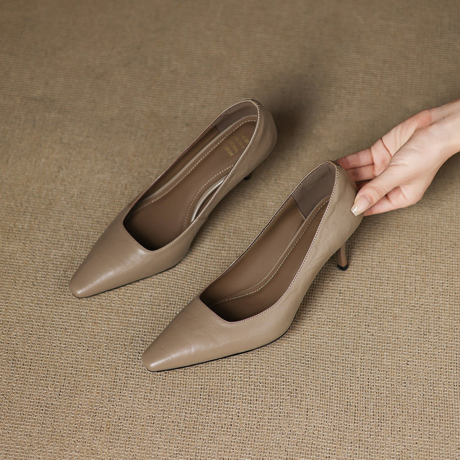 Estefanía | Zapatos de Tacón con Punta Fina