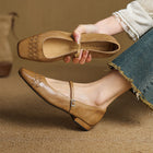 Gabriela | Zapatos Mary Jane Planos con Punta Cuadrada 1