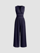 Caridad – Mono Elegante Sin Mangas de Pierna Ancha 5