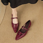 Fernanda | Zapatos Mary Jane Planos con Tira Delantera 4