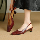 Antonia | Zapatos de Tacón Destalonados Elegantes 1