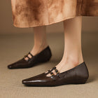 Paula | Mules Elegantes de Doble Tira 5