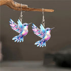 Aretes Colgantees Colibrí 1