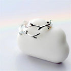Anillo Branche en Plata de ley 2