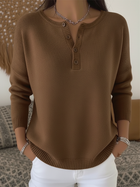 Helena | Jersey de Punto con Botones Henley 2