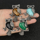 Collar Colgante Búho de la Sabiduría en Cristal 5