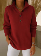 Amparo | Jersey Polo con Cuello de Pico 3
