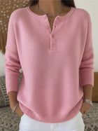 Helena | Jersey de Punto con Botones Henley 5