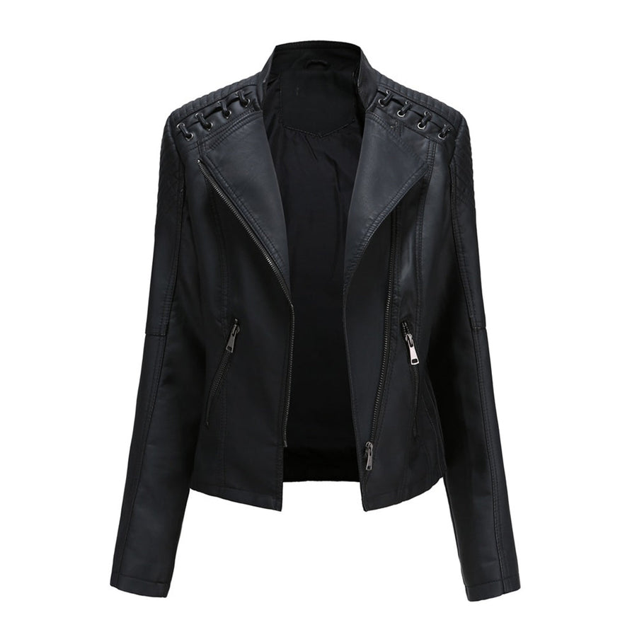 Valeria | Chaqueta Motera Asimétrica