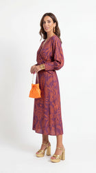 Isadora™ | Vestido Midi Estampado 5
