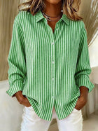 Jimena | Camisa de Rayas con Botones 2