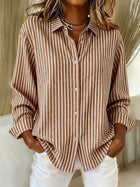 Jimena | Camisa de Rayas con Botones 3