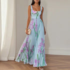 Oriah | Vestido Maxi Línea A Floral 3