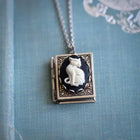 Collar Colgante vintage livre de Gato - Pages rotatives 5