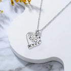 Ensemble de bijoux 2 pièces con breloques Huella, Corazón y os 3