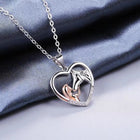 Collar Fille y Cheval Zircon Corazón Hermoso 2