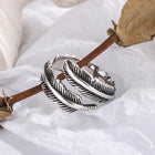 Pluma de ángel - Anillo conmemorativo ajustable 4