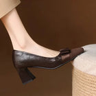 Patricia | Zapatos de Tacón con Punta Abierta 4