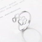 Anillo Huella Infinie ajustable - Acero inoxidable 3