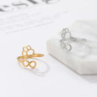 Anillo Huella Infinie ajustable - Acero inoxidable 5