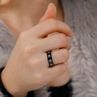 Anillo empreinte de Huella artisanale en Acero inoxidable 4