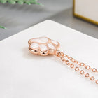 Collar con Colgante Huella 3