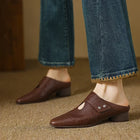 Isabel | Zapatos de Tacón Mary Jane con Hebilla 5