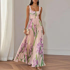 Oriah | Vestido Maxi Línea A Floral 5