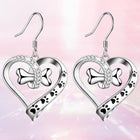 Ensemble de bijoux 2 pièces con breloques Huella, Corazón y os 2