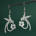 Aretes en Acero inoxidable Esprit Colibrí 1