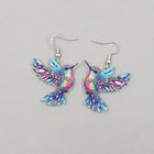 Aretes Colgantees Colibrí 4