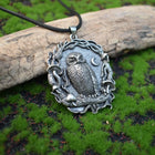 Collar Colgante Chouette mystique, Lune y Champignon 1