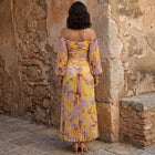 Gregoria™ | Vestido Largo Floral con Escote Profundo 2