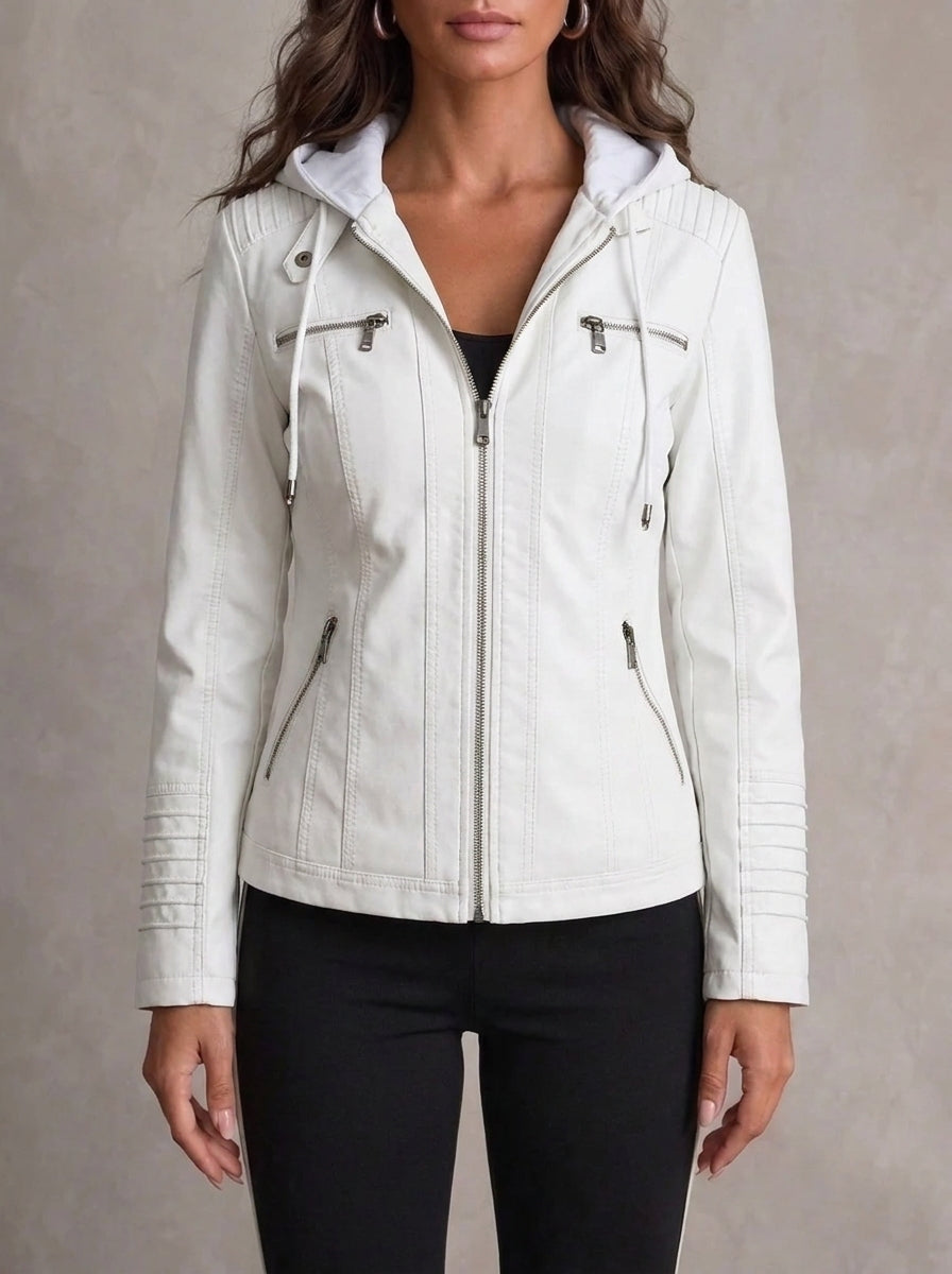 Valeria - Chaqueta de Piel Resistente y Elegante