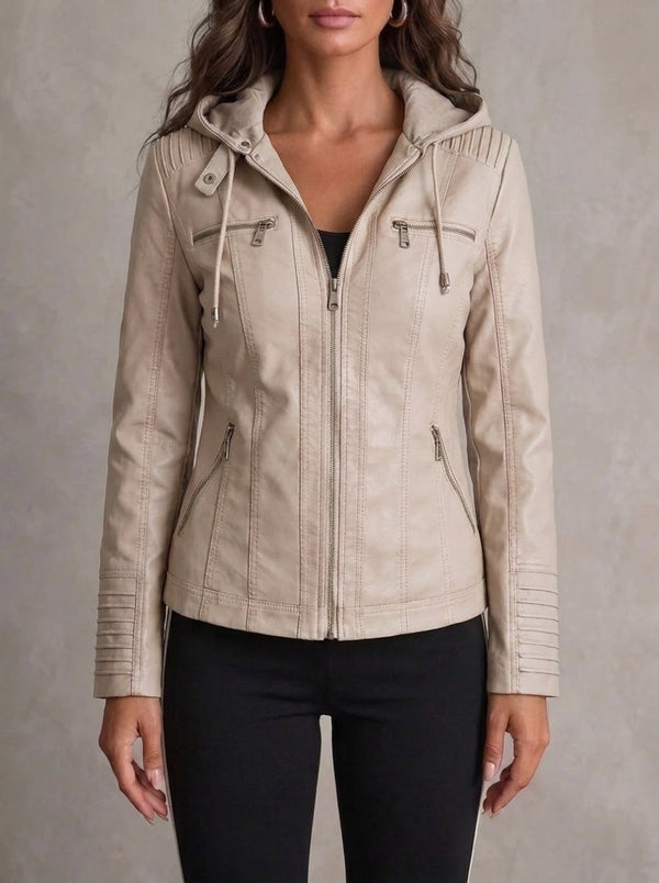 Camila - Chaqueta de Piel Resistente y Elegante