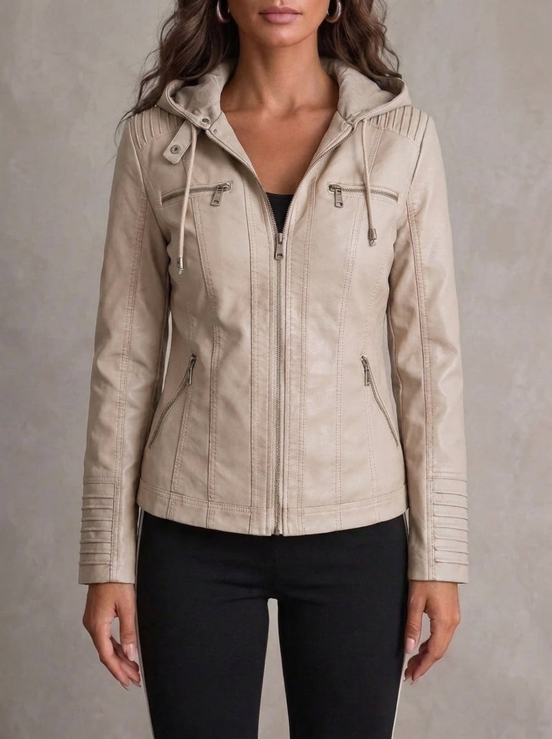 Camila - Chaqueta de Piel Resistente y Elegante