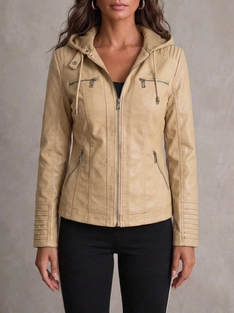 Mariana - Chaqueta de Piel Resistente y Elegante