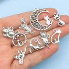 Collection de Breloques vintage Gato en Plata 4