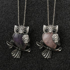 Collar Colgante Búho de la Sabiduría en Cristal 3