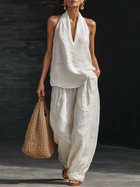 Zoe™ | Conjunto sin mangas con pantalones amplios 1