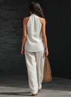 Zoe™ | Conjunto sin mangas con pantalones amplios 2