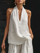 Zoe™ | Conjunto sin mangas con pantalones amplios 3