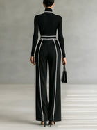 Vera™ | Conjunto elegante con detalle en contraste 2