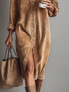 Estelle | Vestido midi de pana 3