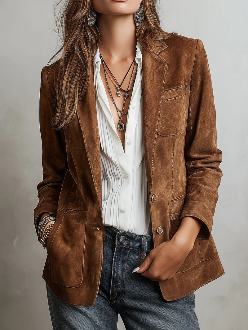 Marcelle | Blazer Vintage Café