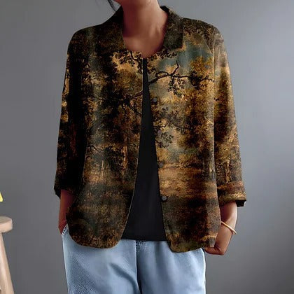 Dorotea | Chaqueta Abierta de Diseño Artístico